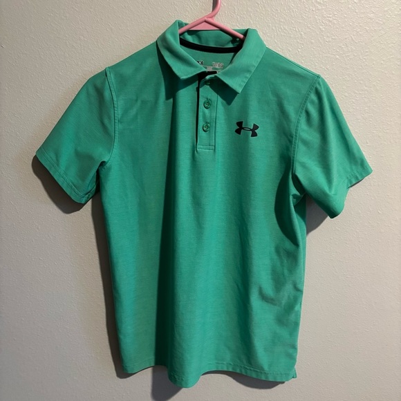 Under Armour Other - UNDER ARMOUR LOOSE Youth L heat gear polo